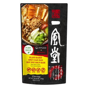 잇푸도 플랜트 베이스 나베 스프 스파이시 탄탄맛, 1개, 750g