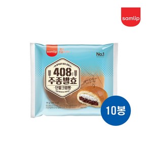 삼립 주종 단팥크림빵 115g, 10개