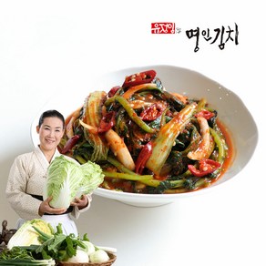 [식품명인 유정임] 열무얼갈이 2kg, 1개