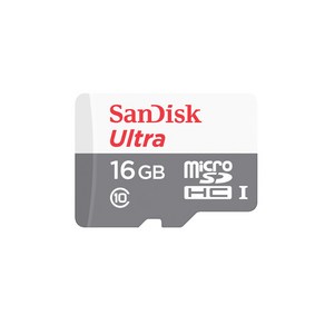 샌디스크 SDHC/SDXC Class10 Ulta 마이크로SD카드 QUNS/QUNR, 16GB, 1개