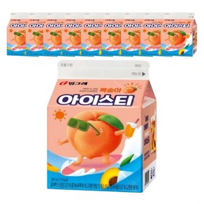 골든싸이]빙그레_복숭아아이스티 300ml 24개