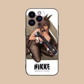 승리의 여신 니케 아이폰 케이스 핸드폰 Godde NIKKE Noi Mobile Cell Phone Case fo iPhone 15 14 13 12 11 X XR XS 8 7