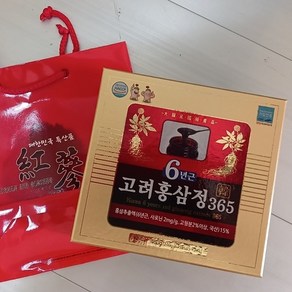 6년근 고려홍삼정365/ 액상 240g x 2병 (480g)