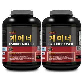 엔바디 1+1 게이너 단백질보충제 아미노400 증정, 4kg, 2개