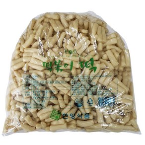 한양식품 밀떡볶이 4cm 3.75kg 떡볶이떡 밀떡 40mm, 1개