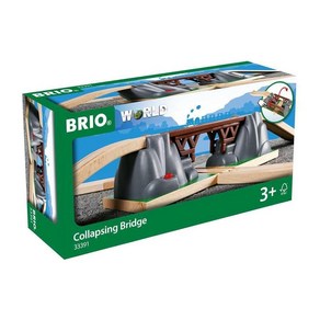 BRIO Wold - 33391 접이식 다리  3세 이상 아동용 3피스 장난감 기차 액세서리