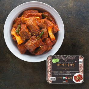 [오늘고기] 돼지 매운 갈비찜 (750g ), 750g, 1개