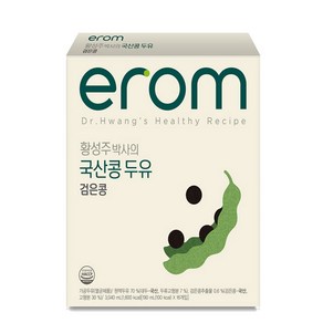 이롬 황성주 박사의 국산 두유 검은콩, 190ml, 32개