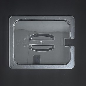 업소용 스텐 바트 밧드 셀프반찬통, 1개, PC 노칭뚜껑