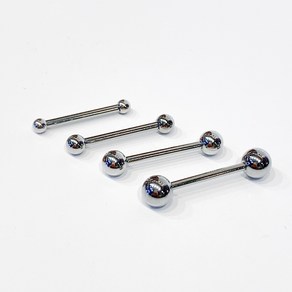 [혀 피어싱] (1+1) 기본 바벨 1.6mm/1.2mm