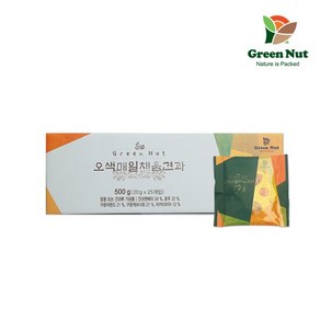 [그린너트] 오색매일채움견과 20g x 25입, 25개