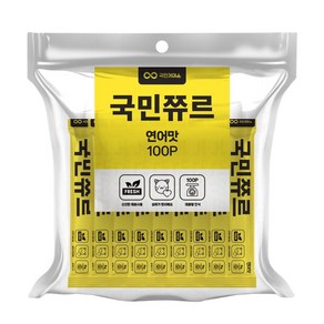 국민쮸르 연어맛 쮸르 15g x 100개 고양이간식 츄르 추르