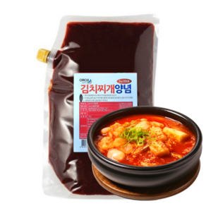 오로지 김치찌개 양념장 2Kg, 1개