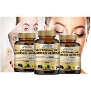 화이트 인핸스드 글루타티온 피부 라이트닝 & 화이트닝 캡슐 알약 270 WHITE ENHANCED GLUTATHIONE SKIN LIGHTENING & WHITENING