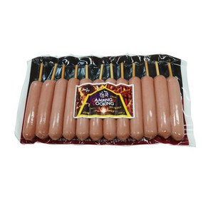 진주햄 캠쿡 그릴 후랑크 1kg(캠핑 소세지 핫도그 햄), 1kg, 1개