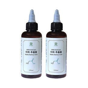 화장품만들기 추출물100ml (1+1) 17종, 아하추출물100ml (1+1), 1세트