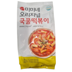 [트레이더스] 미미네 오리지널 국물떡볶이 9인분 아이스박스포장, 1개, 1.71kg
