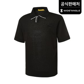[와이드앵글 공식] [골프] 남성 WG 오픈 카라 반팔 스웨터 M WMM22K71Z1