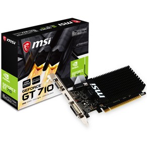 MSI 지포스 GT710 D3 2GB LP 무소음