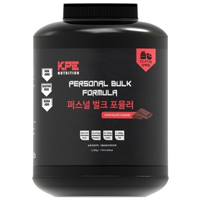 퍼스널벌크포뮬러 3.2kg 게이너 벌크업 살찌는 체중증가 단백질 프로틴 보충제 근육 헬스, 1개