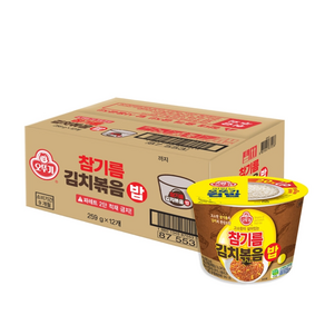 오뚜기 참기름김치볶음밥, 295g, 12개