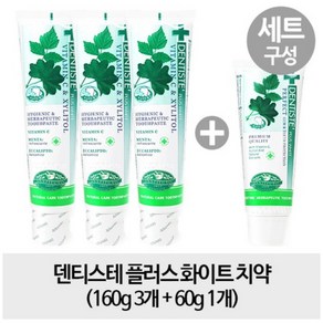 덴티스테 플러스 화이트 치약 160g 3개 + 60g