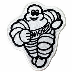 와펜 D742 - MICHELIN_로고 마크 패치 와펜