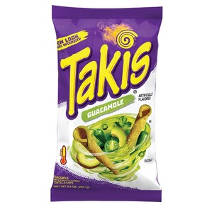 타키스 과카몰리 또띠아 칩 Takis Guacamole Rolls 9.9 oz