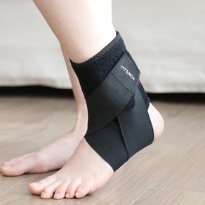 혁선생 의료용 발목보호대 발목아대 Ankle H-02, Black, 1개, 왼쪽