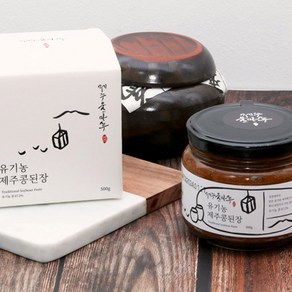 제주도 재래식 유기농 콩된장 500g, 1개