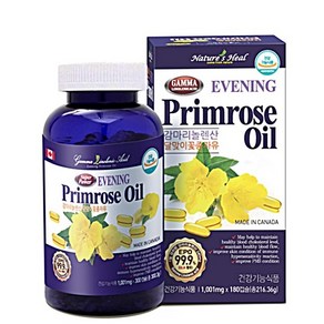 여성 피부 건강 캐나다산 감마리놀렌산 달맞이꽃종자유 180캡슐 / Evening Pimose Oil, 1개, 180정