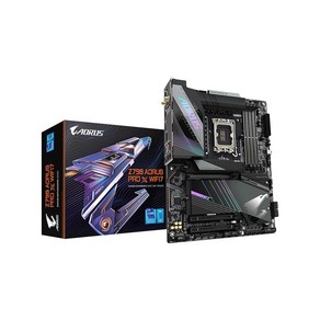 GIGABYTE Z790 AORUS PRO X WIFI7 LGA 1700 인텔 ATX 마더보드 DDR5 5* M.2 PCIe 5.0 USB 3.2 Type-C Wi-F, 1개