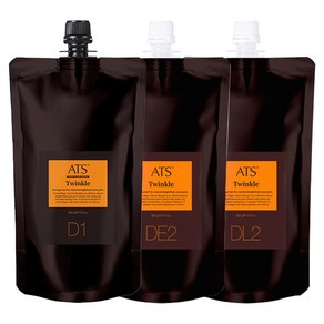 ATS 트윙클 매직볼륨 스트레이트 D1 손상모용 파마약 500ml, D1 손상모용(2제 리퀴드 DL2 액상타입), 1개