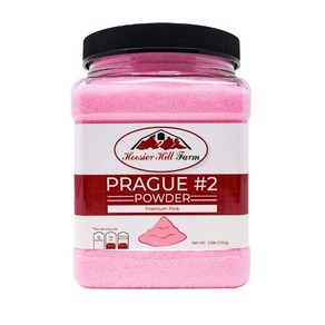 Hoosie Hill Fam Pague Powde Pink Cuing Salt 후지어 힐 팜 프라그 핑크 큐어링 솔트 파우더 2.5lb(1135g), 1개, 1.135kg