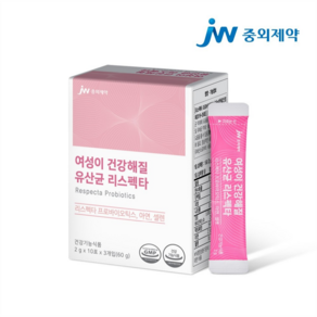 중외제약 여성이건강해질 유산균리스펙타, 60g, 1개