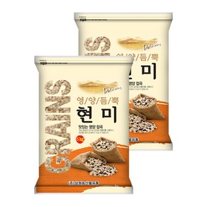 [삼원농산] 현미 10kg (5kg/2개) - 2024년산 햇 현미, 1세트, 5kg