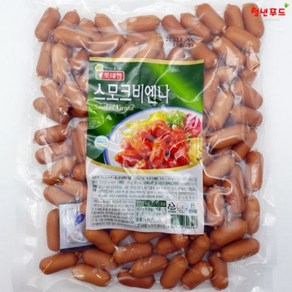 롯데햄 스모크비엔나, 1kg, 1개