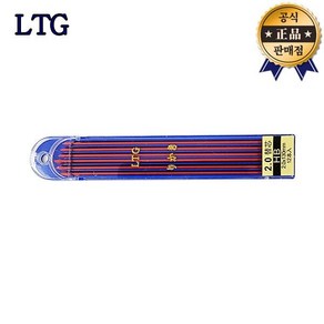 LTG 목공샤프 홀더심 LTG-II 적색 2.0x130mm 12PCS 2H 목공용 건축용, LTG 목공샤프 홀더심 LTG-II 적색 2.0x130