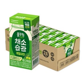 풀무원녹즙 채소습관 케일샤인, 24개, 190ml