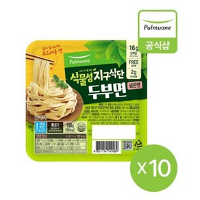 풀무원 [풀무원] 지구식단 넓은두부면 100g 10개