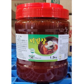 비빔장(냉장 1.9kg) 업소용 비빔 냉면 양념장, 1.9kg, 1개