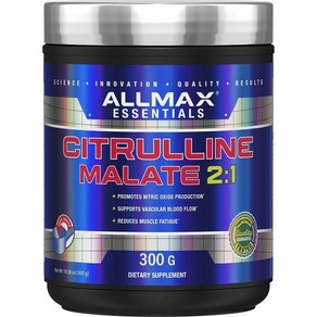 ALLMAX 뉴트리션 시트룰린 말레이트 무향 300g, 옵션1, 1개