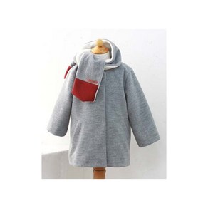 패션스타트 패턴인 P232 Coat 아동 코트 옷 패턴 도안 옷본 아동복, 1개, 혼합