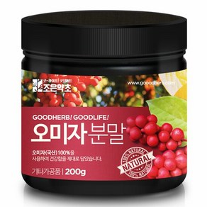 오미자가루 200g, 1개