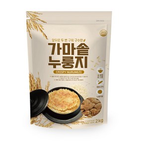 앞뒤로 두번구워 구수한 누룽지, 2kg, 1개