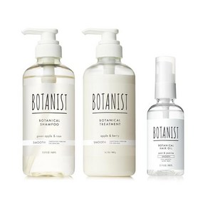 BOTANIST 보타니스트  샴푸 트리트먼트 헤어오일 3종 세트 스무스, 1개