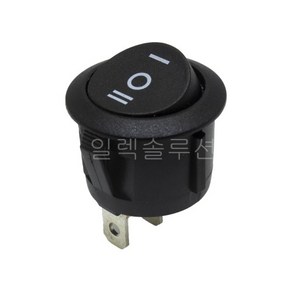 RL3-513-G-6-BK/BK-P5 원형 로커 전원 라커 스위치 22파이 RLEIL, 1개