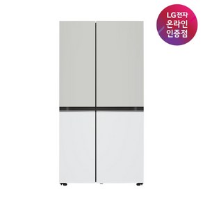 LG S834MGW1D 오브제컬렉션 양문형냉장고 832L