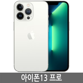 [리퍼]아이폰 13 Po 공기계 리퍼 자급제, 실버, 256GB