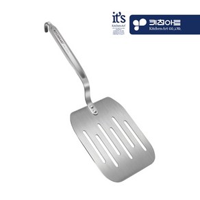키친아트 베니 스텐 대형 와이드 뒤집개 뒤지개, 1개